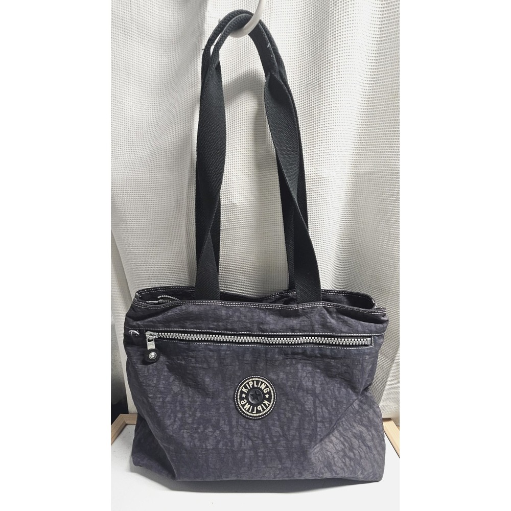 Kipling shoulder tote bag double handles‎ blue large